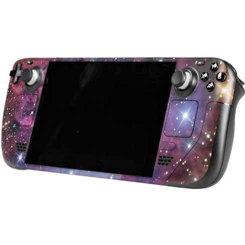 The Fox Fur Nebula Steam Deck Handheld Gaming Computer Skin